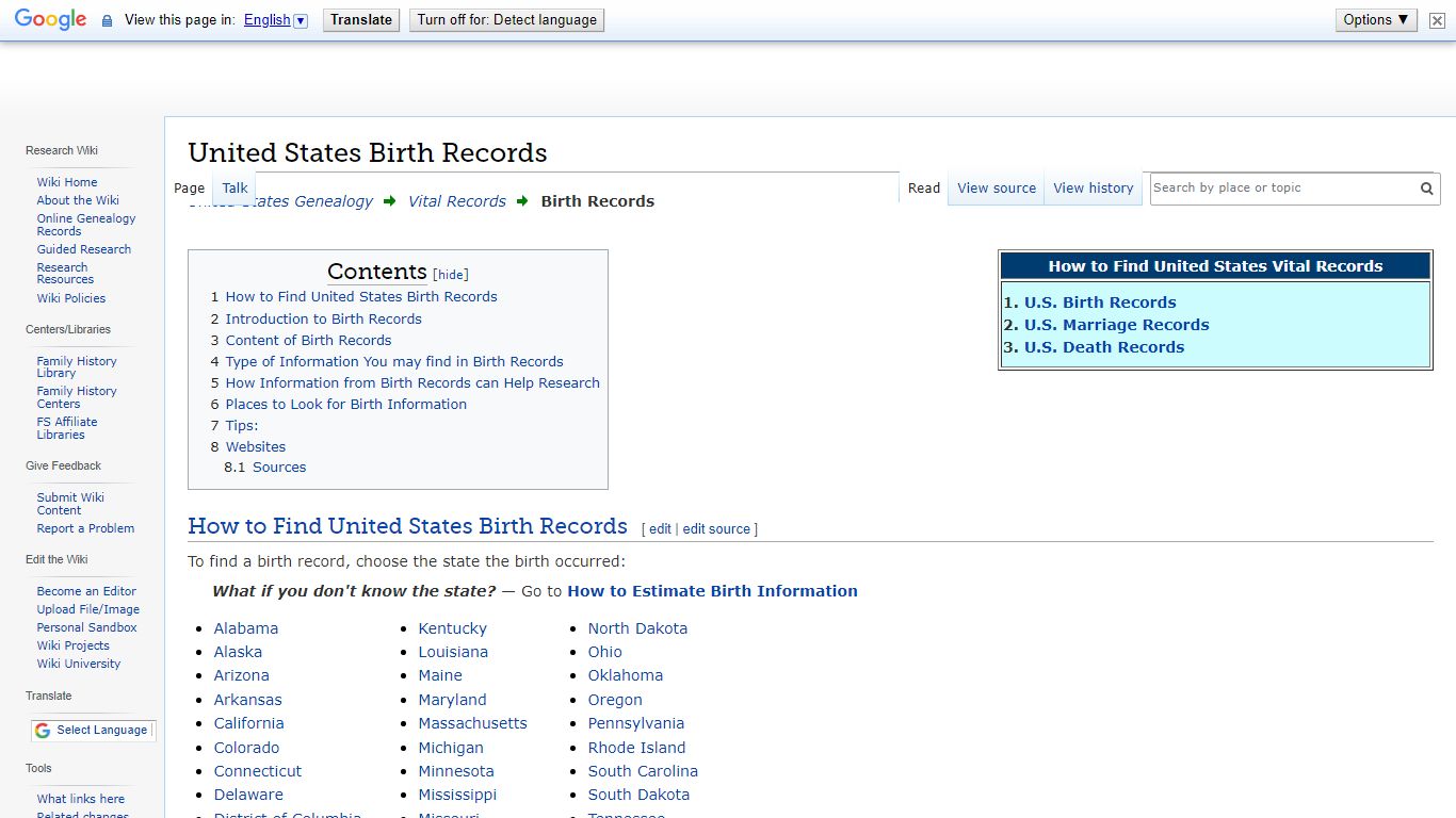 United States Birth Records • FamilySearch